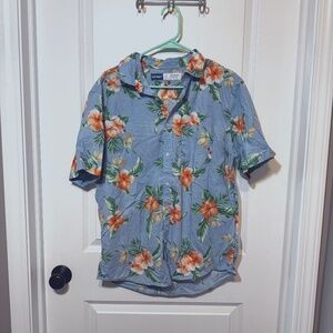 Men's Hawaiian Button Down Shirt Old Navy